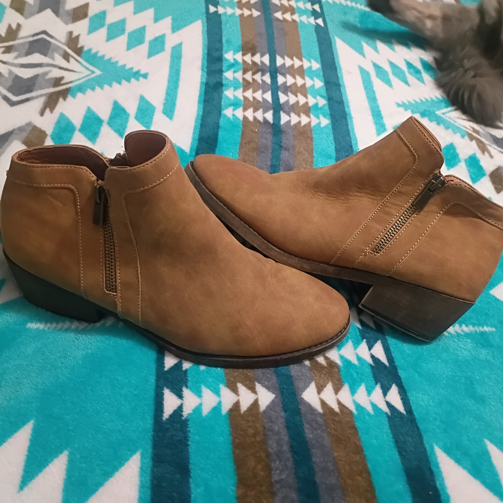 Maurice's Abigail Double Zipper Booties